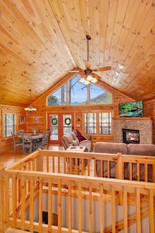 Soco Serene Cabin In The Heart Of Maggie Valley Exteriör bild