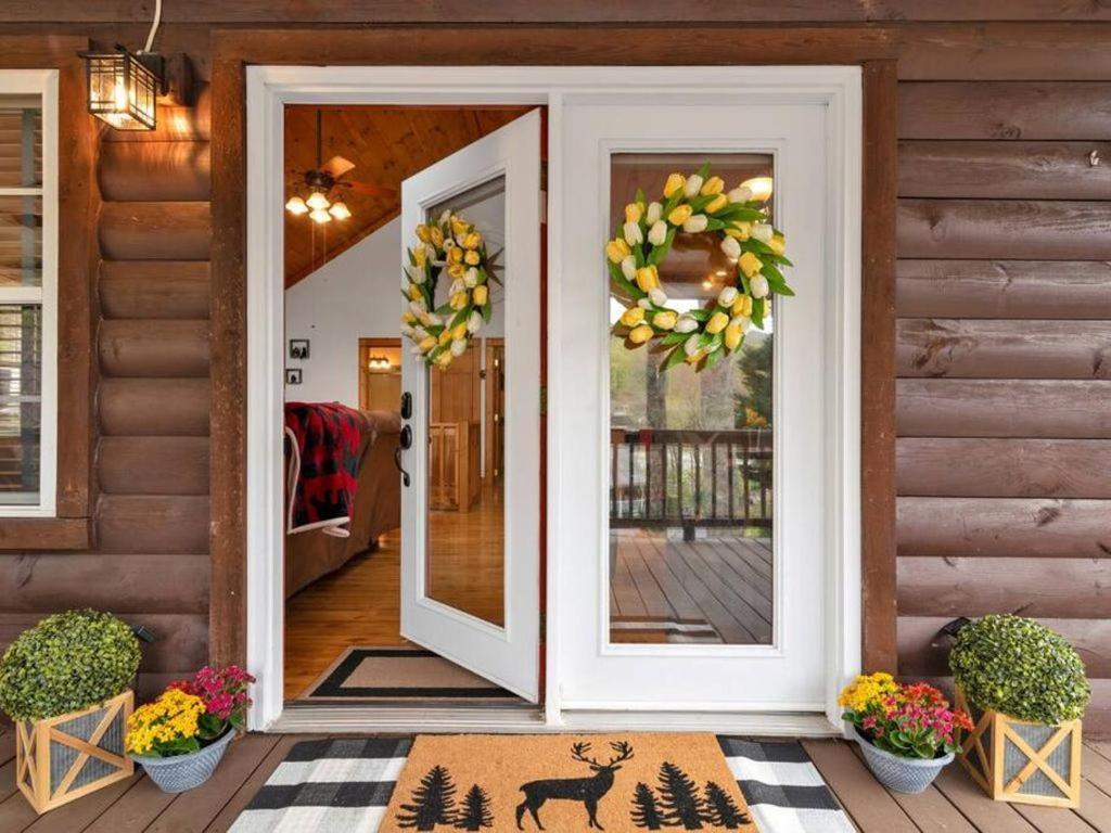 Soco Serene Cabin In The Heart Of Maggie Valley Exteriör bild